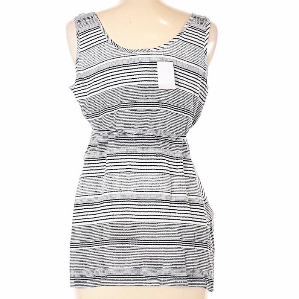 Motherhood Sleeveless Blouse Med Maternity